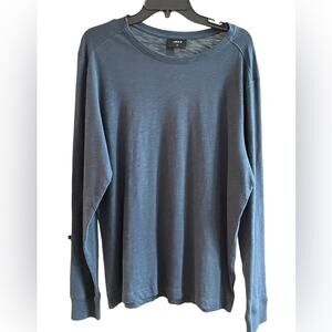 New ~ JEFF ~ Long Sleeve 100% Pima Cotton T-Shirt Medium